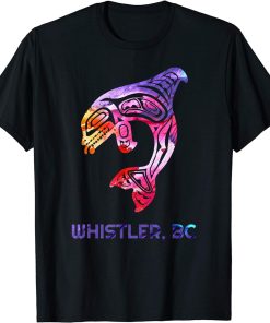 Whistler British Columbia Native Orca Killer Whale T-Shirt